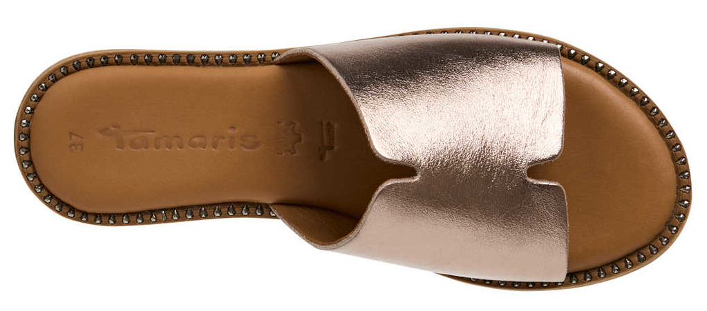 b950ac0eaab9f897db7aca2e39f292493ae9135c3df2a18c46a2f7f358b2b9d27afaf623adfc1425dd173abb08f7bf9866a0595244144d03b8a646a50e72911ab771b15cfc5d206674a4ea59e70321f5 Klapki-Damskie-Tamaris-1-27135-42-r-38-Metaliczny-Miekka-Wkladka-Kod-producenta-1-27135-42-915