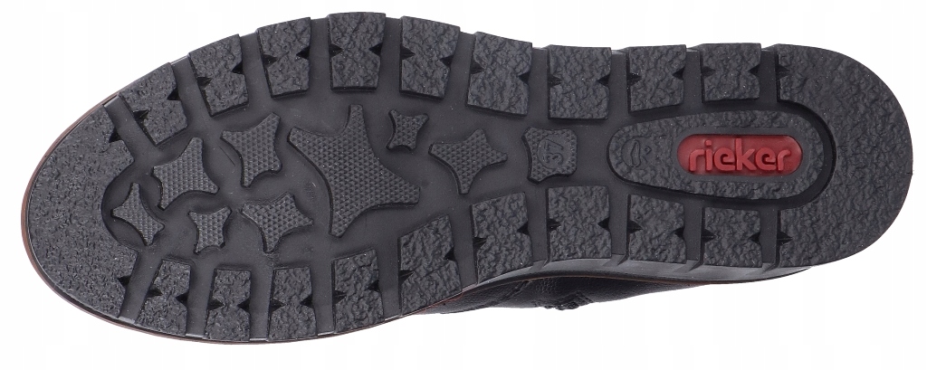 Botki-Damskie-Rieker-X9165-00-r-36-Czarne-Cieple-Wygodne-Material-zewnetrzny-skora-ekologiczna