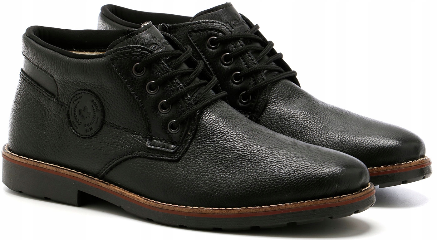 Trzewiki-Meskie-Rieker-15339-00-r-43-Skorzane-Naturalne-Ocieplane-Kod-producenta-15339-00