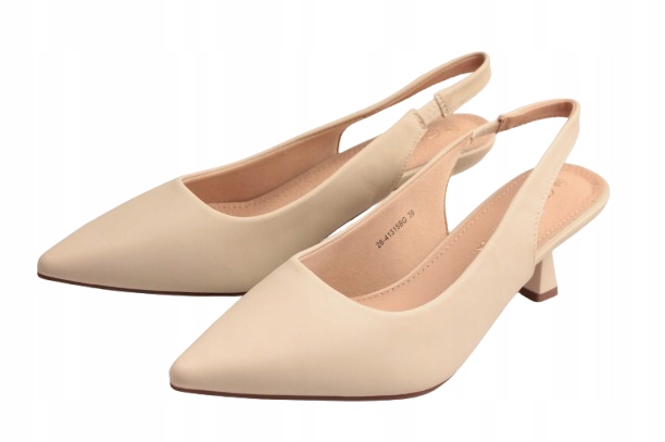 Czolenka-Potocki-26-41315BG-r-40-Bezowe-z-odkryta-pieta-kaczuszka-Kod-producenta-26-41315BG