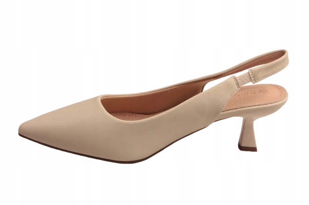 Czolenka-Potocki-26-41315BG-r-40-Bezowe-z-odkryta-pieta-kaczuszka-Oryginalne-opakowanie-producenta-pudelko